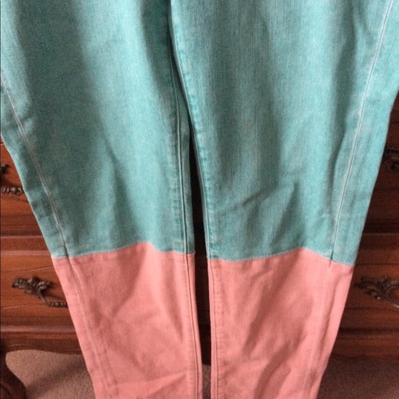 Colour-block MiH jeans - Picture 2 of 7